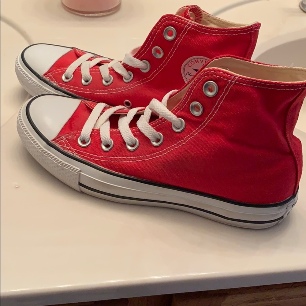 Women’s Red Converse Chuck Taylor All Star
